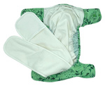 AIO (all in one) Diaper Mini OS 5-11kg - I feel green