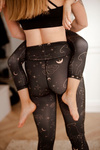 Lange Leggings mit hohem Bund – Mystic