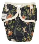 Diaper Cover with elastic piping - NIGHT IN THE FOREST XL 10-20kg