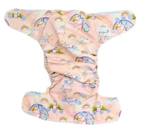 Pocket diaper UNICORNS