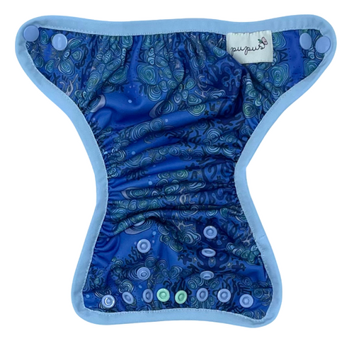 Diaper Cover with elastic piping - REEF newborn 3-8kg