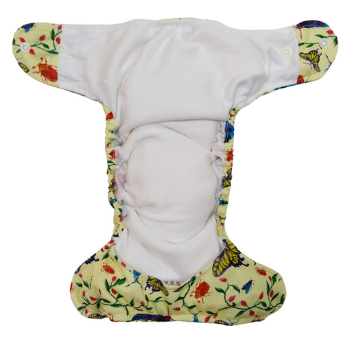 AIO (all in one) Diaper - Bugs