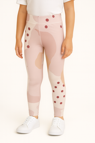 Lange Leggings für Kinder - Zimt Muffin