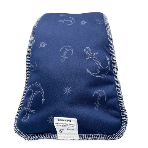 Wiederverwendbare hygienische Saugeinlage für Männer – Anker weißes Zentrum – 130ml