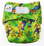 Pocket diaper DWARFS 5-15kg - cotton + velcro