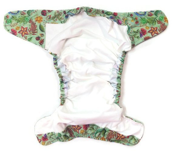 Pocket diaper FLOWERS