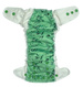 Fitted diaper with PUL & EVO "I feel green"