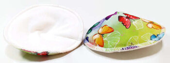 Profiled Breast Pads, 2pcs, Butterflies