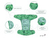 Diaper cover, one-row snaps Mini OS 4-11kg FIREMAN
