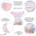 Diaper Cover with elastic piping - Seahorse XL 10-20kg