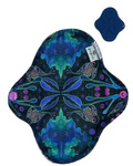 SMALL S Cloth Menstrual Pad - NEON SPLASH