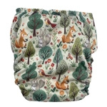 Pocket diaper, double-row snaps, OS, FOREST GLADE