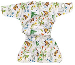 Pocket diaper, double-row snaps, OS In the grass
