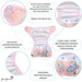 Diaper Cover with elastic piping - Dragonfly OS 7-16kg