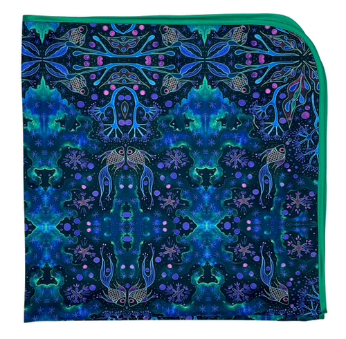 Wickelauflage NEON SPLASH 72x72cm