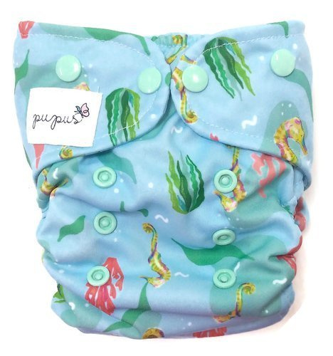 Pocket diaper SEAHORSE