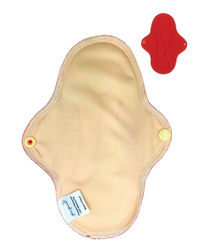 MEDIUM M Cloth Menstrual Pad - SKIN COLOR