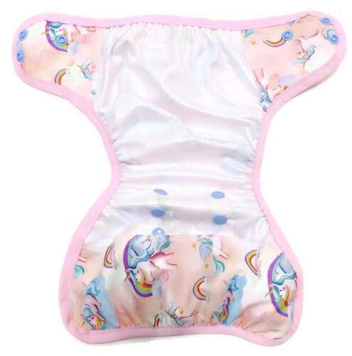 Diaper Cover with elastic piping - UNICORNS OS 7-16kg