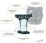 JUNIOR Cloth Diaper for kids 5-10 years old PUPPIES