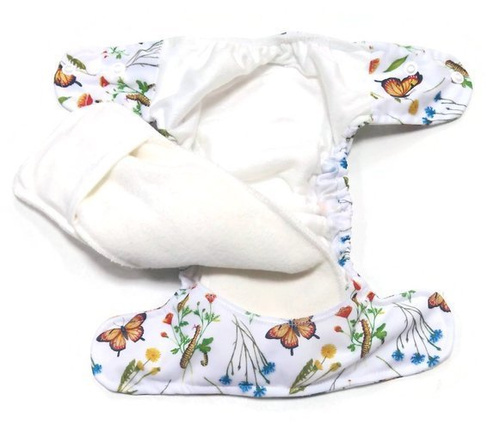 AIO (all in one) Diaper Mini OS 5-11kg - In the grass