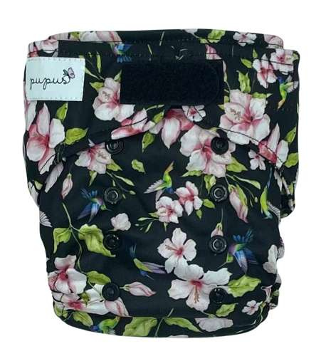 Diaper cover HUMMINGBIRDS 5-15 kg with VELCRO