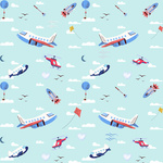 Diaper bag PLANES 42x30cm