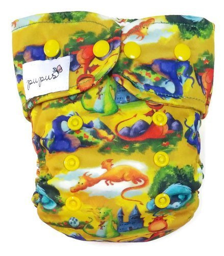 AIO (all in one) Diaper OS 6-15kg - Dragons