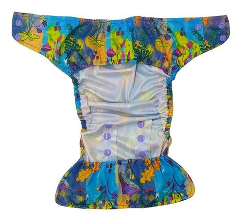 Taschenwindeln, Doppelreihe Druckknöpfe, One Size, Magischer Wald