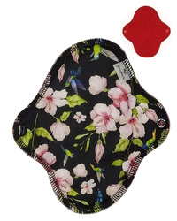 SMALL S Cloth Menstrual Pad - HUMMINGBIRDS