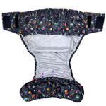 Wiederverwendbare Stoffwindel für Erwachsene mit Saugeinlage - SPACE