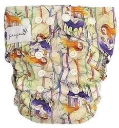 Pocket diaper, one-row snaps, OS BREASTFEEDING