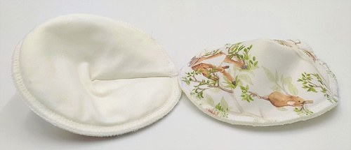 Stilleinlagen geformt, 2 Stück, Tag im Wald