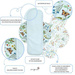 Sanitary pad for seniors for urinary incontinence - Neon Splash