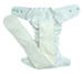 Fitted diaper with PUL & EVO "Seahorse"