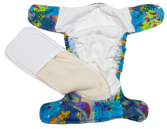 AIO (all in one) Diaper OS 6-15kg - Magic forest