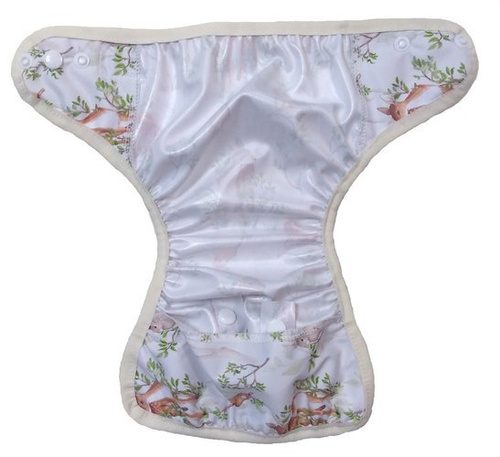 Diaper Cover with elastic piping DAY IN THE FOREST