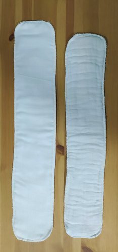 LANGE Saugeinlage aus Frottee, 8 Lagen - 2 Größen