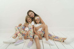 Kurze Leggings für Kinder - Schmetterlinge
