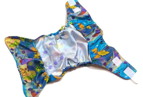 Diaper cover MAGIC FOREST 5-15 kg with VELCRO