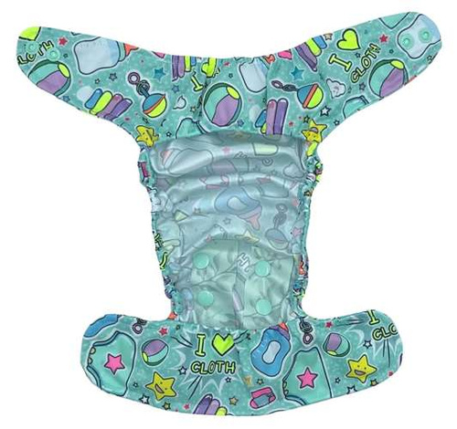 Diaper cover, one-row snaps Mini OS 4-11kg DJ BOBO