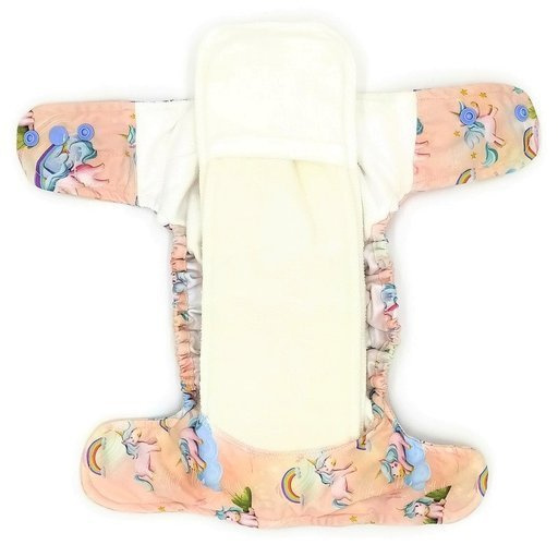 AIO (all in one) Diaper- Unicorns