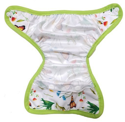 Diaper Cover with elastic piping - In the grass newborn 3-8kg