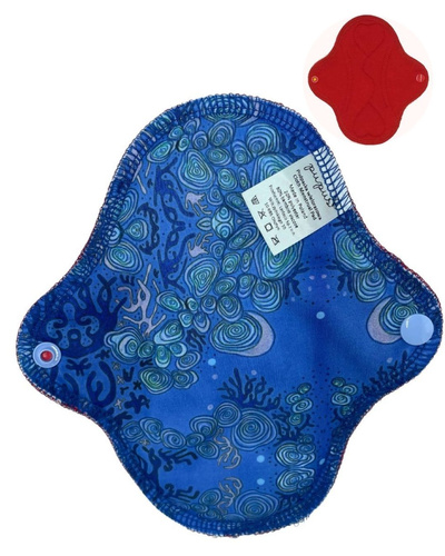 SMALL S Cloth Menstrual Pad - REEF