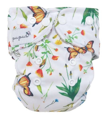 AIO (all in one) Diaper Mini OS 5-11kg - In the grass