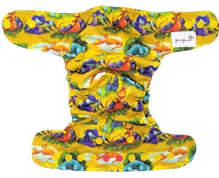 Windel mit Tasche MINI OS 4-11kg Drachen