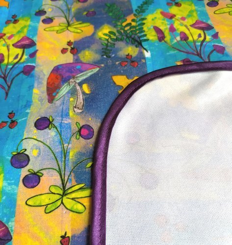 Changing mat MAGIC FOREST 72x72cm