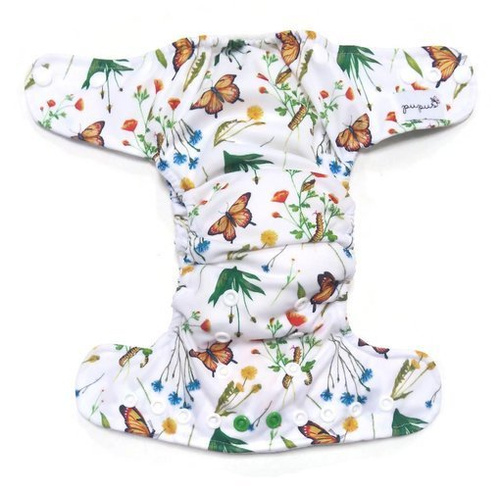 AIO (all in one) Diaper Mini OS 5-11kg - In the grass