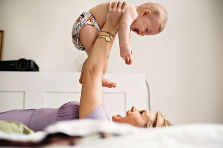 Pocket diaper, one-row snaps, OS BREASTFEEDING