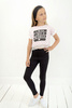 Long Leggings for Kids - Black