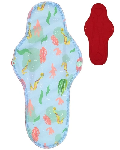 NIGHT Cloth Menstrual Pad - SEAHORSE